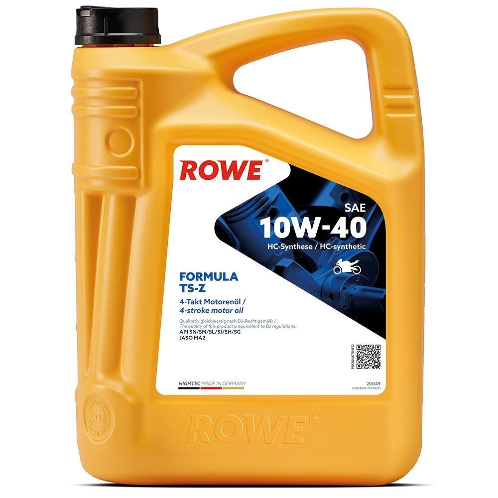 Ulei moto Rowe HighTec Formula TS-Z 4T 10W40 4L 