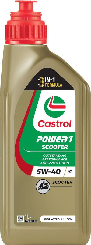 Ulei motor Castrol Power1 Scooter 4T 5W40 1L 