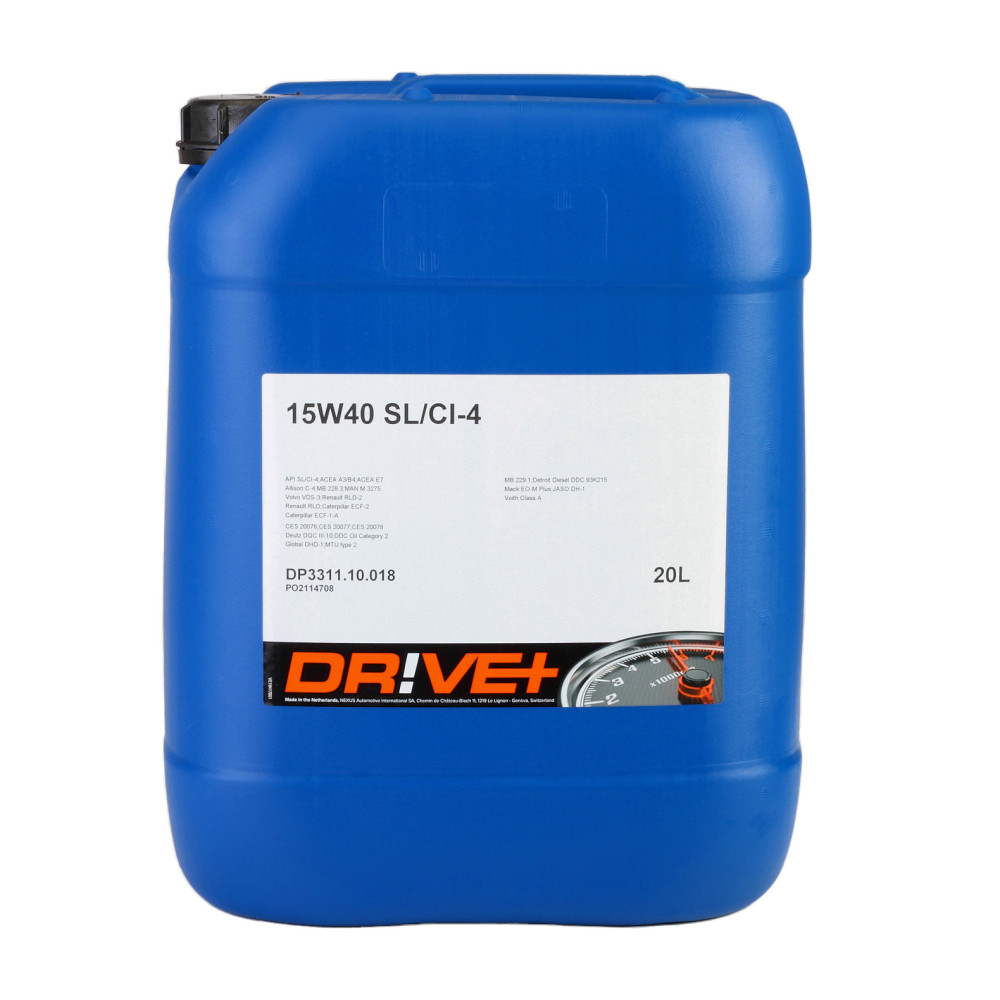 Ulei motor DRIVE+ 15W40 SL/CI-4 20L 