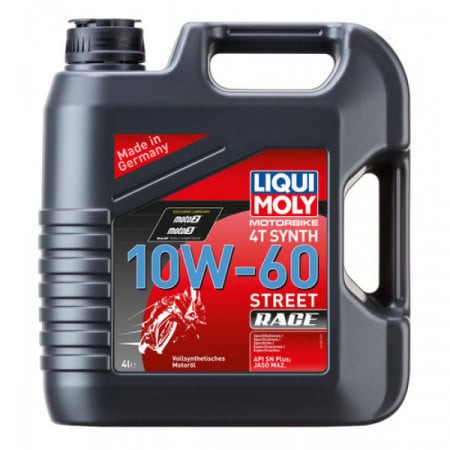 Ulei motor Liqui Moly Motorbike 4T 10W60 Street Race 4L 