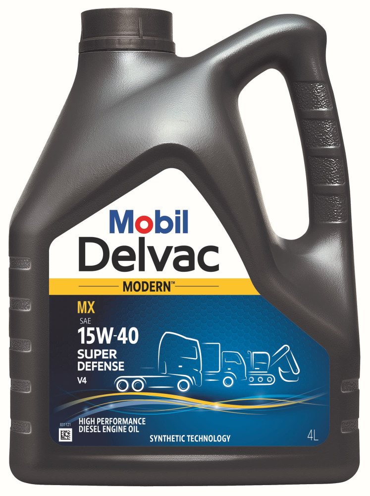 Ulei motor Mobil Delvac Modern 15W40 Super Defense V4 4L 