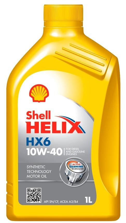 Ulei motor turisme Shell Helix HX6 10W40 SN+ A3B4  1L 