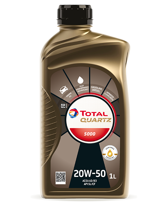 Ulei motor Total Quartz 5000 20W50 1L 