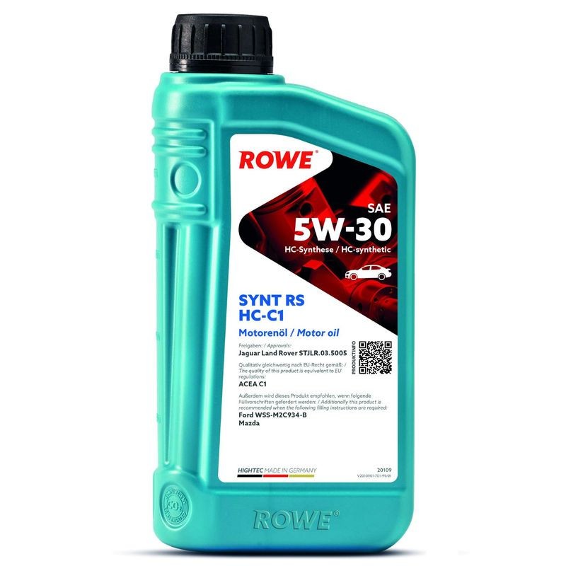 ULEI MOTOR TURISME ROWE HIGHTEC SYNT RS SAE 5W30 HC-C1 1L 
