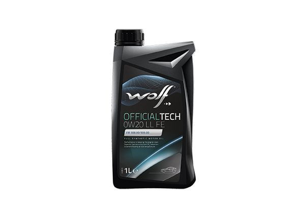 Ulei motor turisme Wolf OfficialTech LL FE 0W20 1L 