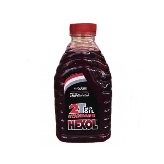 Ulei pentru amestec Hexol 2T Rosu Standard 0.5L 