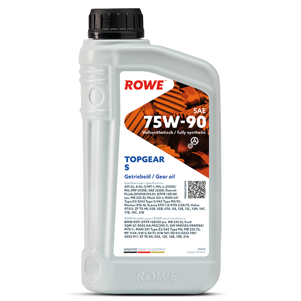 ULEI TRANSMISIE ROWE HIGHTEC TOPGEAR SAE 75W-90 S 1L 